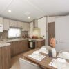 Dining to kitchen