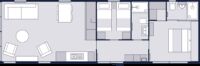 Lakewood 42x13 2bedroom Floor Plans png