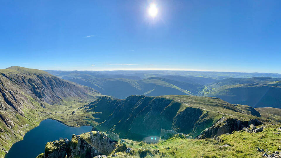 Beautiful scenery in Wales