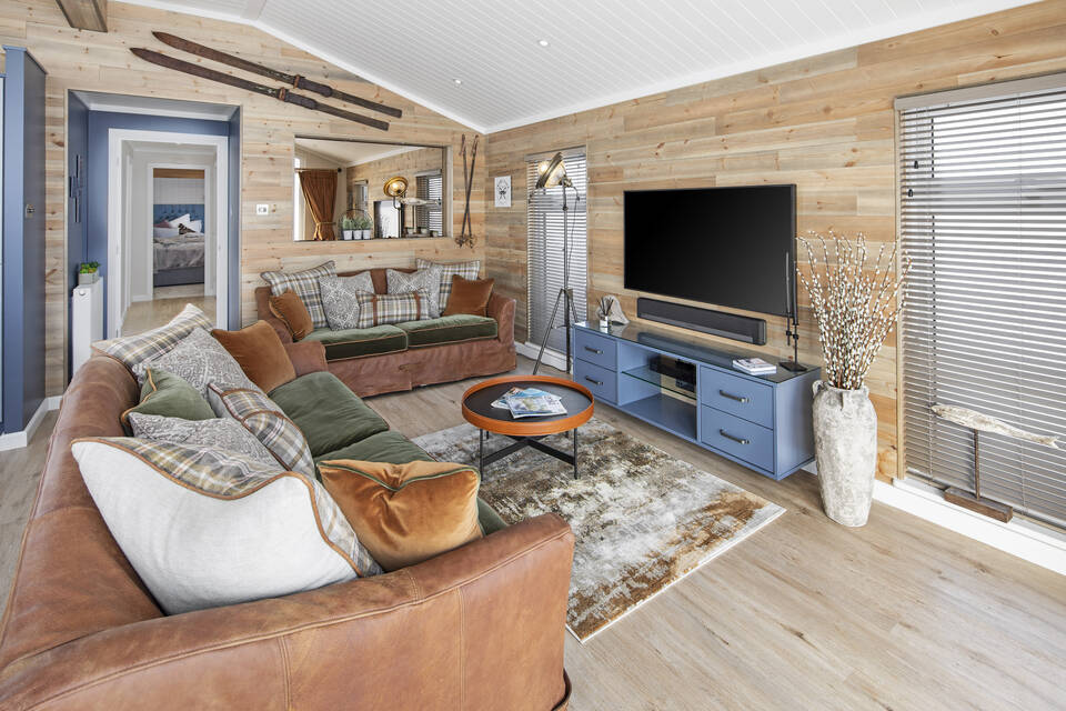 Inside a luxury uk holiday lodge