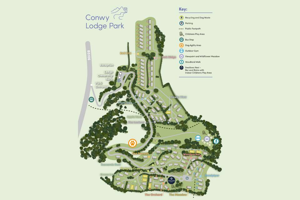 Park map padded