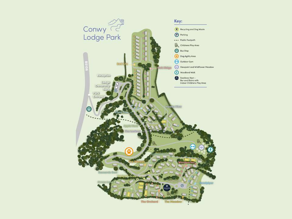 Park map padded