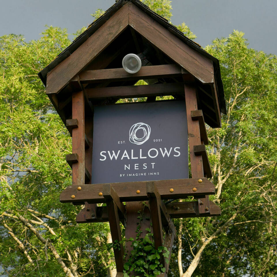 Swallows Nest Sign