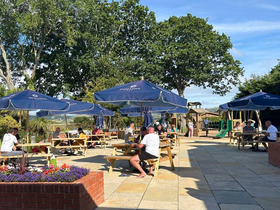 Swallows beer garden