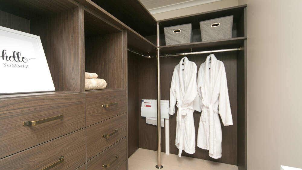 Walk in wardrobe